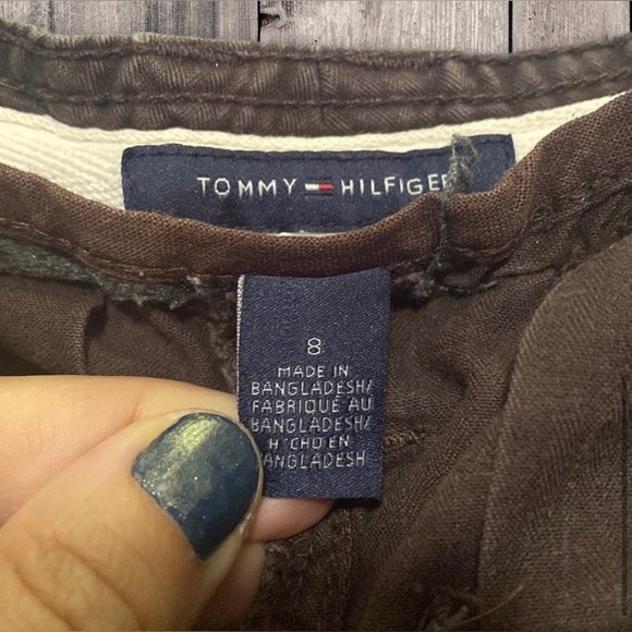 Tommy Hilfiger Brown Convertible Cargo Pants - Picture 8 of 8